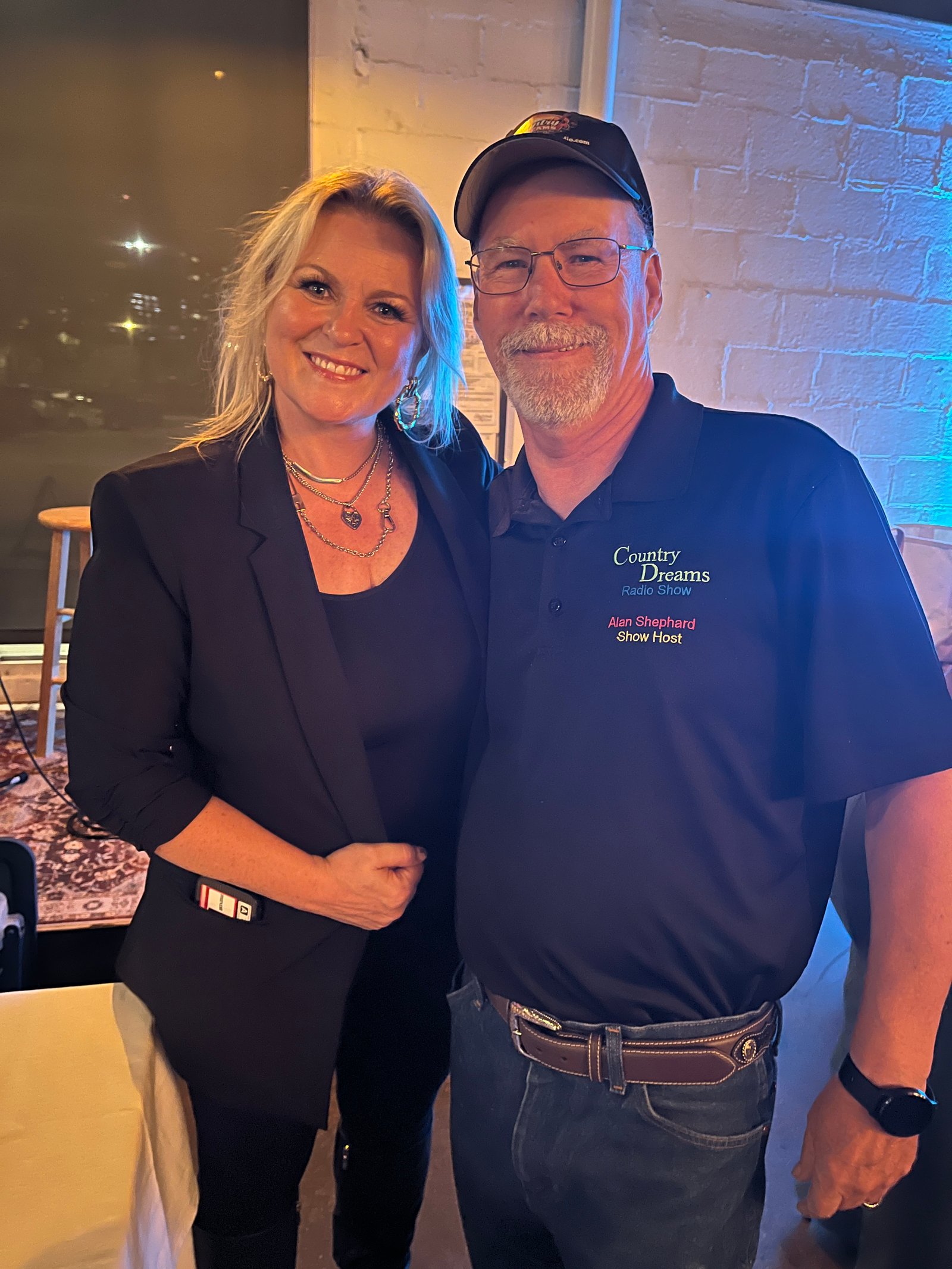 Carolyn Dawn Johnson and Al at the Listening Room in 2026